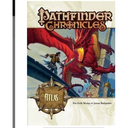 , Blackbook Éditions - Pathfinder Chronicles - Atlas Erick Mona Livre Illustré Très Bon État