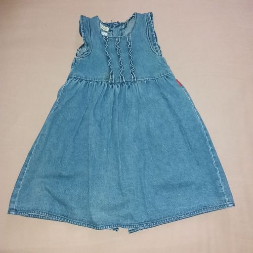 Robe Enfant De Marque In Extenso En Jean, Taille 36 Mois
