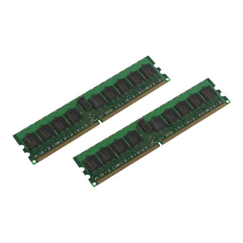CoreParts - DDR2 - kit - 16 Go: 2 x 8 Go - DIMM 240 broches - 667 MHz / PC2-5300 - mémoire enregistré - ECC