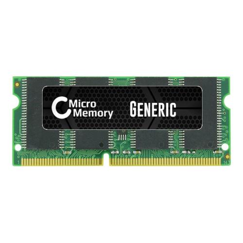 CoreParts - SDRAM - module - 128 Mo - SO DIMM 144 broches - mémoire sans tampon - non ECC - pour HP Business Inkjet 2230, 2280, 2280tn; DesignJet 500, 500 Plus, 800, 800ps, 815mfp