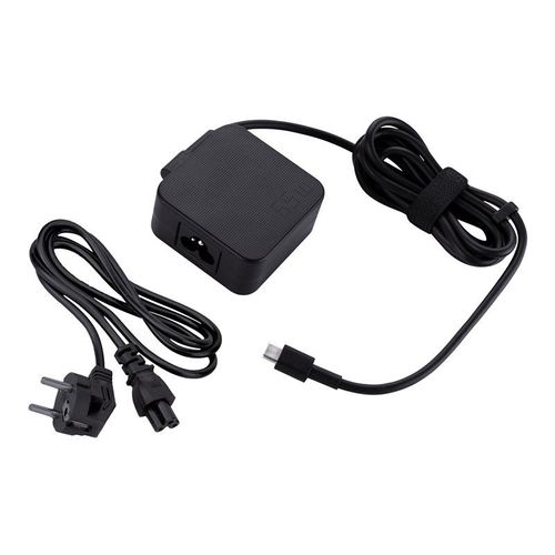 ASUS AC65-00 V3 - Adaptateur secteur - 65 Watt - Europe - pour Chromebook 12; VivoBook S14; ZenBook 13; 14; ZenBook Flip 13; ZenBook S UX39X