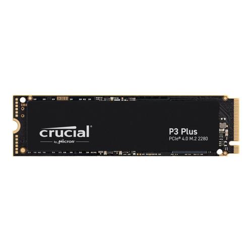 Crucial P3 Plus - SSD - 2 To - interne - M.2 2280 - PCIe 4.0 (NVMe)