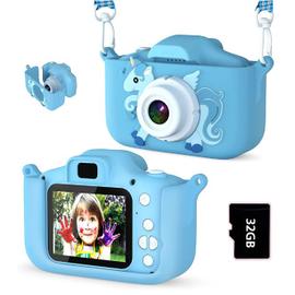 Appareil pour Enfants,ZHUTA 2.0 Pouces Appareil Photo pour Enfants  Numérique,HD 1080P Caméra Vidéo Selfie avec 32GB SD Carte,Camera Enfant de  3 à 12 Ans Cadeaux de Noël/Anniversair : : Jeux et Jouets
