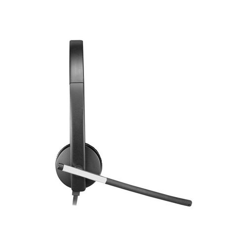 Casque USB Logitech Mono H650e - Micro-casque - sur-oreille - filaire