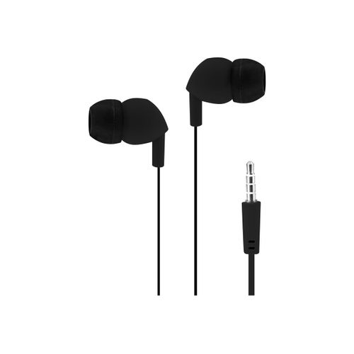 T'nB BE COLOR - Écouteurs avec micro - intra-auriculaire - filaire - jack 3,5mm - noir