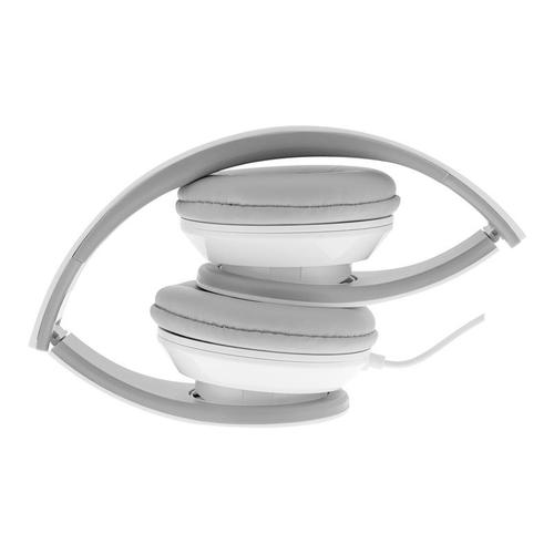 T'nB STREAM - Écouteurs - sur-oreille - filaire - jack 3,5mm - gris, blanc
