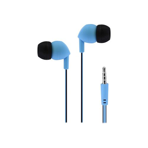 T'nB BE COLOR - Écouteurs avec micro - intra-auriculaire - filaire - jack 3,5mm - bleu