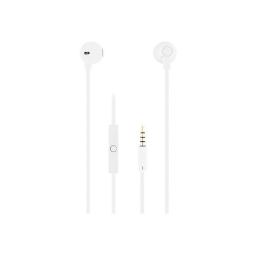 T'nB SWEET - Écouteurs avec micro - intra-auriculaire - filaire - jack 3,5mm - blanc mat