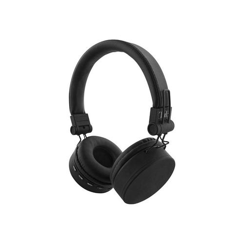 T'nB BE COLOR 2 in 1 - Écouteurs avec micro - circum-aural - Bluetooth - sans fil, filaire - jack 3,5mm - noir