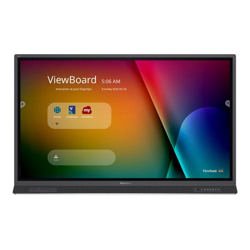 ViewSonic ViewBoard IFP6552-1B - Classe de diagonale 65" (65.5" visualisable) - IFP52 Series écran LCD rétro-éclairé par LED - interactive - avec écran tactile (multi-touch) / réseau de 8...