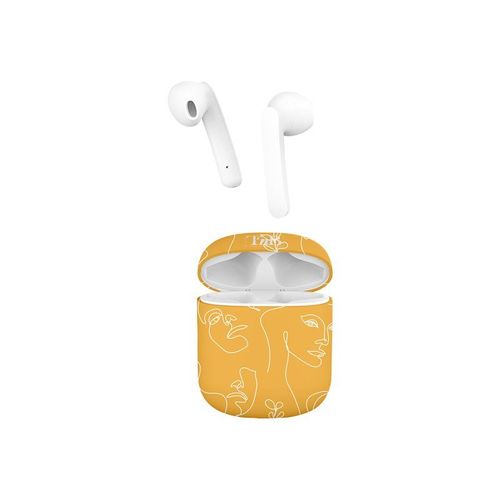 T'nB Exclusiv Art 2 - Écouteurs sans fil - intra-auriculaire - blanc, jaune