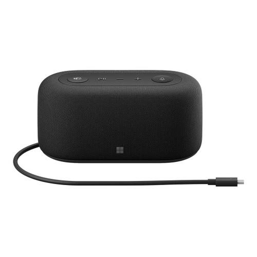 Microsoft Audio Dock - Haut-parleur/station d'accueil - filaire - USB-C - noir mat - Certifié pour Microsoft Teams