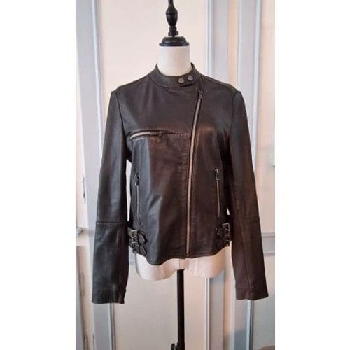 Veste En Cuir Mango, Taille M