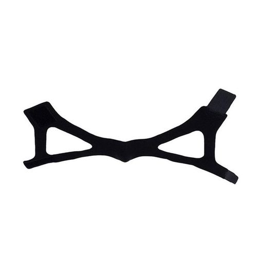 Ceinture Triangulaire Anti-Ronflement,Sangle De Menton,Tissu De Plongée Doux,Ceinture Anti-Ronflement Pour Une Meilleure Respiration,Bandage De Santé Pour Femmes Et Hommes - Type Black 