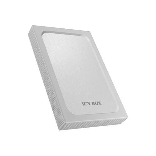 ICY BOX IB-254U3 - Boitier externe - 2.5" - SATA 6Gb/s - USB 3.0 - argent