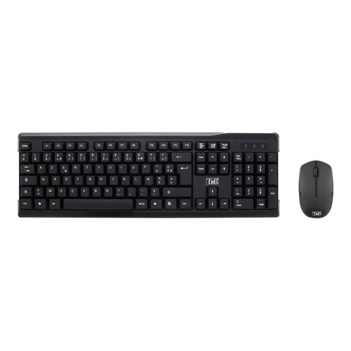 T'nB BRIDGE WIRELESS COMBO - Ensemble clavier et souris - sans fil - 2.4 GHz - AZERTY - noir