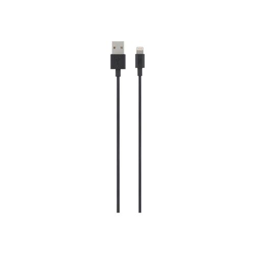 T'nB - Câble Lightning - Lightning mâle pour USB mâle - 1 m - noir