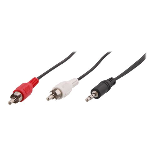 T'nB - Câble audio - Stéréo 3,5 mm mâle pour RCA mâle - 1.2 m - noir