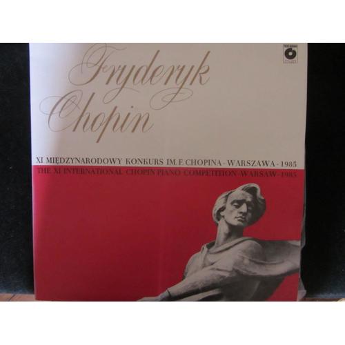 Concours Chopin 1985 Marc Laforet Vinyle Enregistrement Radio Polonaise