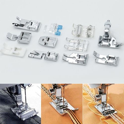 Brother Singer Janome ? Kit De Pieds Presseurs Pour Machine À Coudre Domestique, Un Ensemble D'accessoires, Pièces De Rechange Pour Ourlets