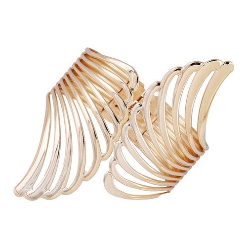Sangle À Clip Pour Rideau, Poinçon Sans Métal, Ailes Légères, Motif Boucle Or