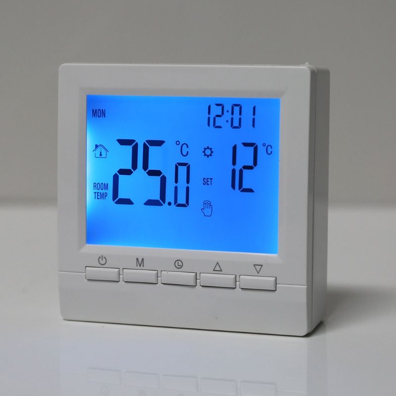 Thermostat de chaudire  gaz LCD 3A, Programmable hebdomada... - 3