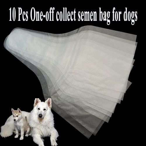 Sac De Collecte De Sperme Jetable Pour Chiens, Lot De 10 Pièces, Pour Le Stockage De Graines Artificielles, En Pe, Dans Une Clinique, Pour Animaux De Compagnie, Doux