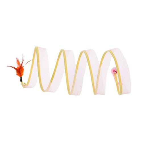 S En Forme De Chat Tunnels Jouets Polyvalent Chat Jeu Tuyau Pour Petit Moyen Chat