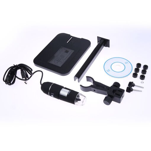 Microscope num�rique USB 1000x8 LED 2MP cam�ra + support �l�... - 3
