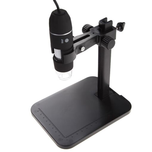 Microscope num�rique USB 1000x8 LED 2MP cam�ra + support �l�... - 4