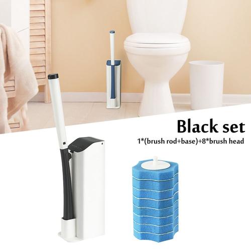 Acheter Brosse de toilette jetable pour salle de bain, 5 pièces