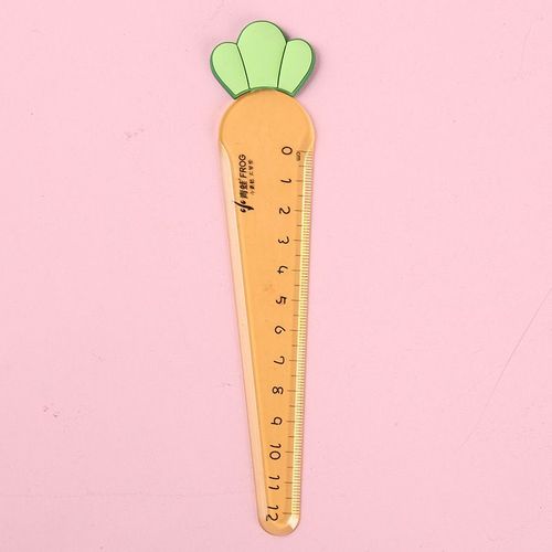 Keen Brook-Règle Droite En Plastique Mignon,Carotte,Étoile,Épée,Kawaii,Bureau,École,Chaton,Cadeau,1 Pc - Type B