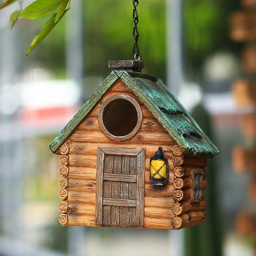 Nid De Colibri Pour La Cour, Cabane À Oiseaux, Cages À Oiseaux, Décor