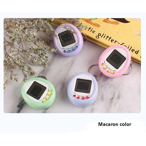 Console Électronique Tamagotchi 90s, Porte-Clés Portable, Jouet Cyber-Virtuel Amusant, Cadeau De Noël Et Nouvel An, 1 Pièce