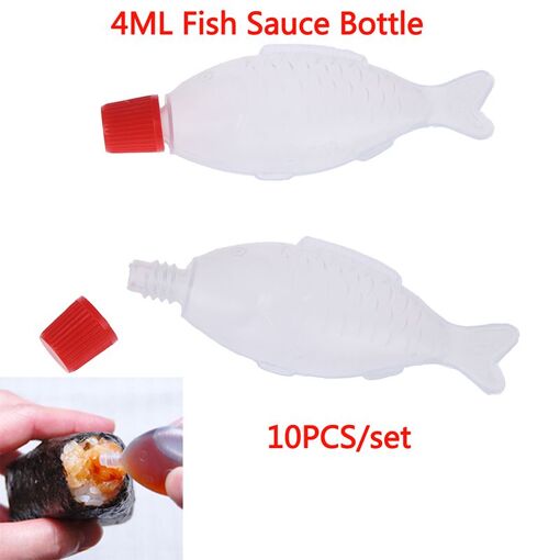 Mini Bouteille Ketchup à La Tomate 4ML, Petit Récipient à Sauce Portable, Conteneur De Salade Conteneur De Garde Manger Pour Boite A Bento 10 Pieces