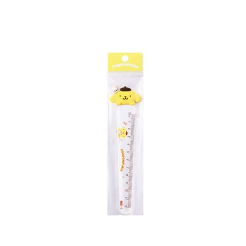 Règle Transparente De De Chien Mignon Kawaii,Signet,Fournitures Scolaires,Papeterie De Bureau,Échelle - Type Yellow