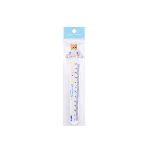Règle Transparente De De Chien Mignon Kawaii,Signet,Fournitures Scolaires,Papeterie De Bureau,Échelle - Type White