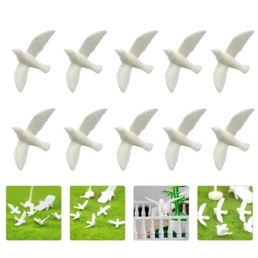 Oiseau blanc symbolisant la colombe de la paix volant au-dessus des