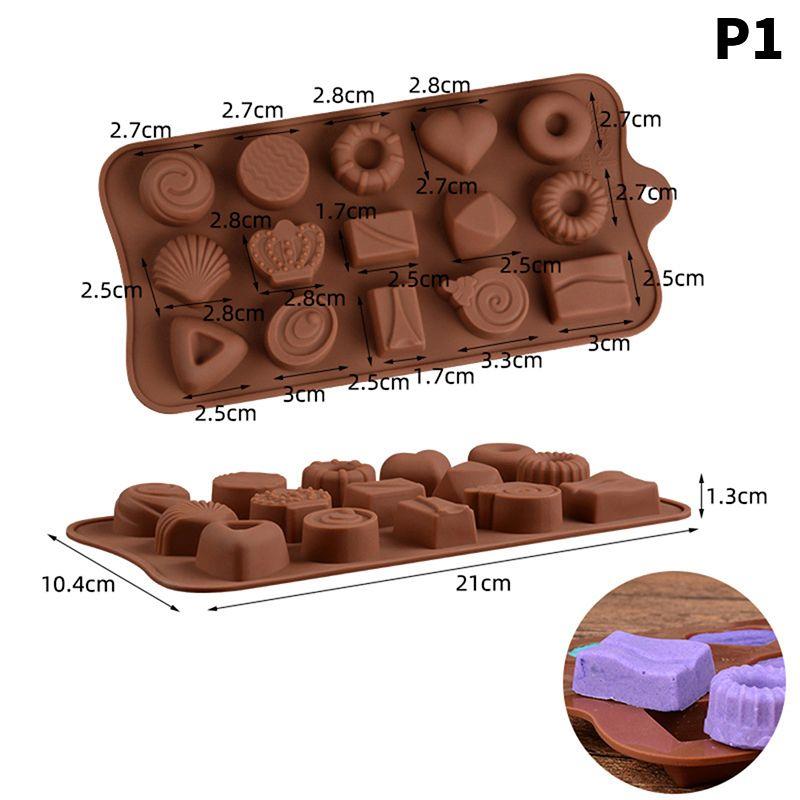 Moule Silicone à Chocolat 15 Etoiles