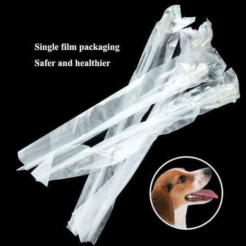 Tuyau D'insémination Artificielle Canine Pour Animaux De Compagnie, Tuyau En Plastique, Pot De Sperme, Tube De Fraise Clinique, Outils De Cathcirculation, Poulet, Chien, Mouton, 100 Pièces