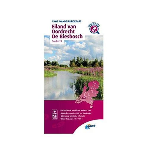 Eiland Van Dordrecht De Biesbosch (Dordrecht) 1:33 000