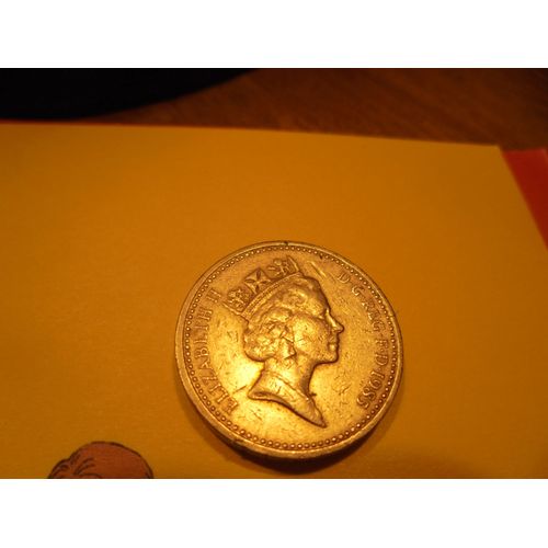 Piece Elizabeth Ii One Pound 1985