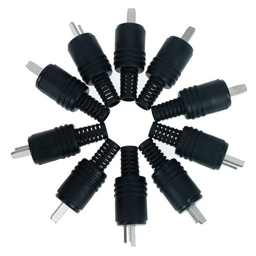 Connecteur de câble à souder pour haut-parleur Hifi, 10 pièces, 2 broches  DIN mâle et