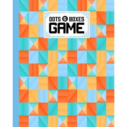 Dots And Boxes Game: Dots & Boxes Activity Book Squares Cover - 120 Pages!, Dots And Boxes Game Notebook - Short Or Long Games (8.5 X 11 Inches) By Christoph Petersen