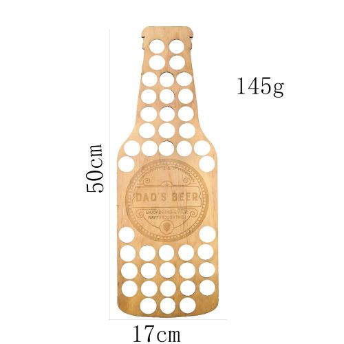 Panneau D'affichage Mural De Collection De Bouchon De Bouteille De Bière En Bois, Support T1, Artisanat D'art, Conflicdecorative De Bar À La Maison
