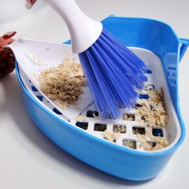 Ensemble De Pelle À Poussière En Plastique Pour Rongeurs, Mini Balai Pour Animaux De Compagnie, Brosse, Hamster, Livres D'ordures, Overd'inde, Gerbilles, Rats