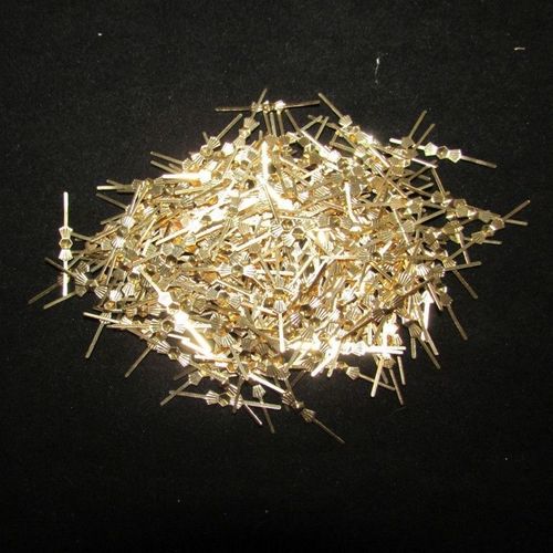 Broches De Connecteur De Perle De Prisme En Cristal De Lustre, Pièces De Lampe Bricolage, N¿Ud Papillon, Accessoires De Bricolage, 33mm, 45mm, 100 Pièces