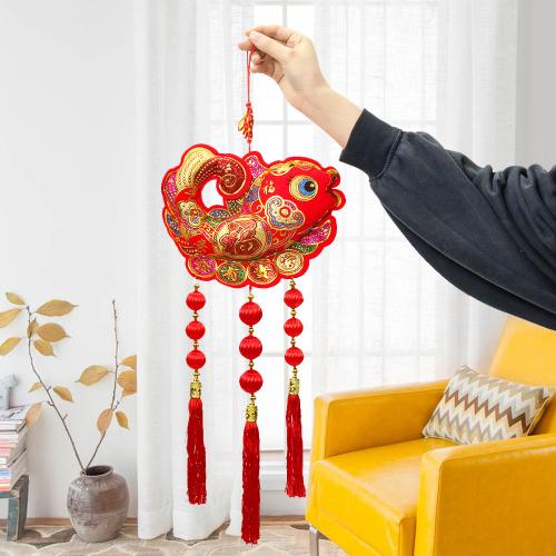Acheter Décorations de Festival de printemps porte-bonheur, ornement porte- bonheur chinois, décoration de maison