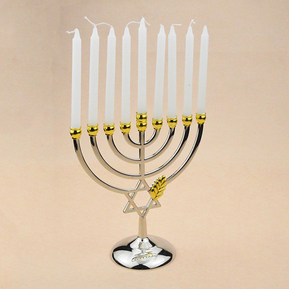 Bougeoir  9 Branches, hanoukka, chandelier  Branches class... - 4