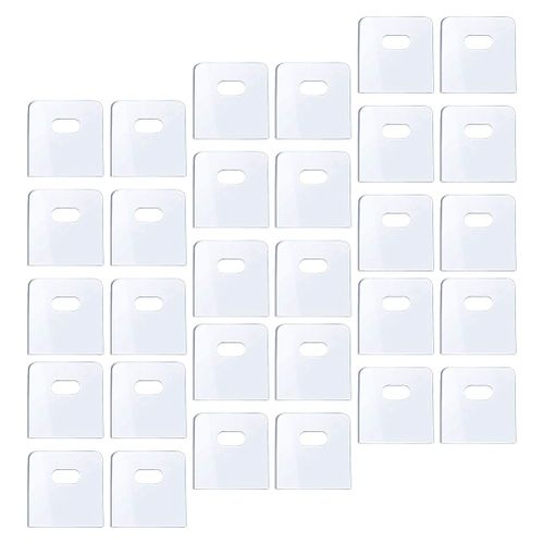 Kit De Réparation Verticale Pour Stores, Onglets, Palettes À Lamelles, Économiseur De Fenêtre De Remplacement, Support Adhésif, Pièces D'autocollants, Fixateur De Panneau